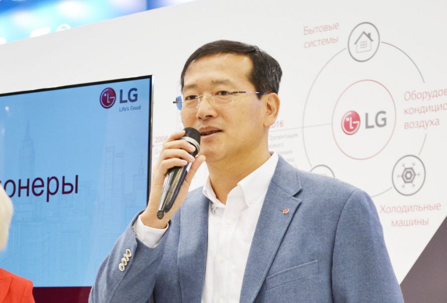 Новый президент компании LG.