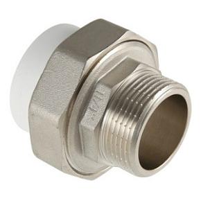 Соединитель  VALTEC  20х3/4"полипропиленовый с переходом на нар.р.(VTp.761.0.02005) разъемный