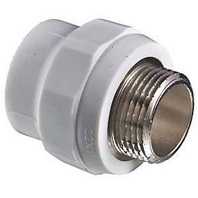 Соединитель  VALTEC  25х1/2"полипропиленовый с переходом на нар.р.(VTp.701.0.02504)