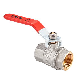 Кран шаровый полнопроходной MVI 3/4" внутренняя-внутренняя, ручка (BV.511.05)