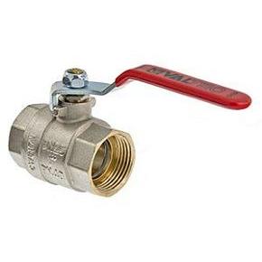 Кран шаровой VALTEC BASE, 1 1/2"стальная рукоятка  вн.-вн. (VT.214.N.08)
