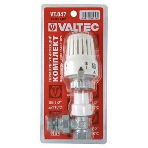 Терморегулятор  радиаторный угловой  VALTEC  1/2 (VT.047.N.04)