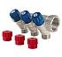 Коллектор VALTEC   3/4"х3 вых. 1/2" нар.,с регулировочными вентилями, (VTc.560.N.0503)
