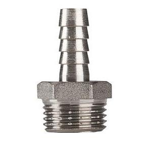 Штуцер VALTEC  1/2" нар. х10мм,	для присоединения шланга (VTr.650.N.0410)