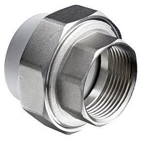 Соединитель  VALTEC  20х1/2"полипропиленовый с переходом на вн. р. (VTp.762.0.02004) разъемный