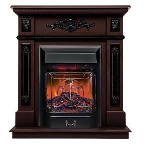 Каминокомплект LILIAN R STD/EUG DN-F817 с очагом MAJESTIC-S LUX BL LT RC (MBB)