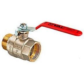 Кран шаровой VALTEC BASE  1 1/2" стальная рукоятка  вн.-нар. (VT.215.N.08)