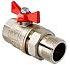 Кран шаровой VALTEC BASE  с полусгоном 1" вн.-нар. (VT.227.N.06)