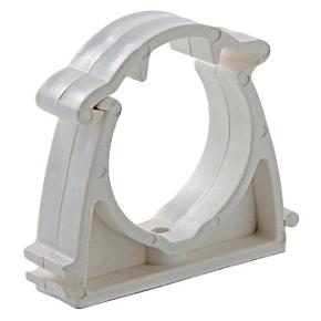 кронштейн пластиковый VALTEC 32 мм с фиксатором,  (VT.KP.F.032)