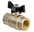 Кран шаровой VALTEC PERFECT, 3/4"рукоятка бабочка  вн.-вн.(VT.317.N.05)