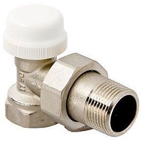 Клапан термостатический VALTEC 1/2"  для радиатора, угловой  (VT.031.N.04)