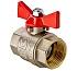 Кран шаровой VALTEC BASE, 3/4" рукоятка бабочка  вн.-вн. (VT.217.N.05)