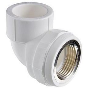 Угольник  VALTEC  20х1/2"полипропиленовый с переходом на вн.р. (VTp.752.0.02004)