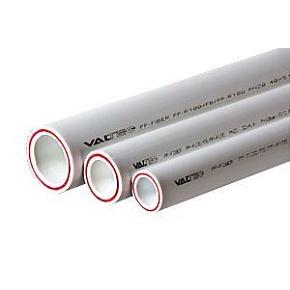 ТРУБА PP-FIBER VALTEC , PN 20, 20 MM (белый) (VTp.700.FB20.20) армированная стекловолокном
