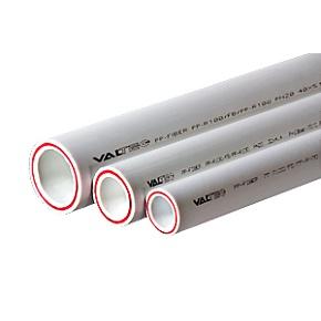 ТРУБА PP-FIBER VALTEC , PN 20, 20 MM (белый) (VTp.700.FB20.20) армированная стекловолокном
