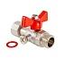 Кран шаровый Valtec для подключения манометра 1/2 нар-1/2 вн (VT.806.N.0404)